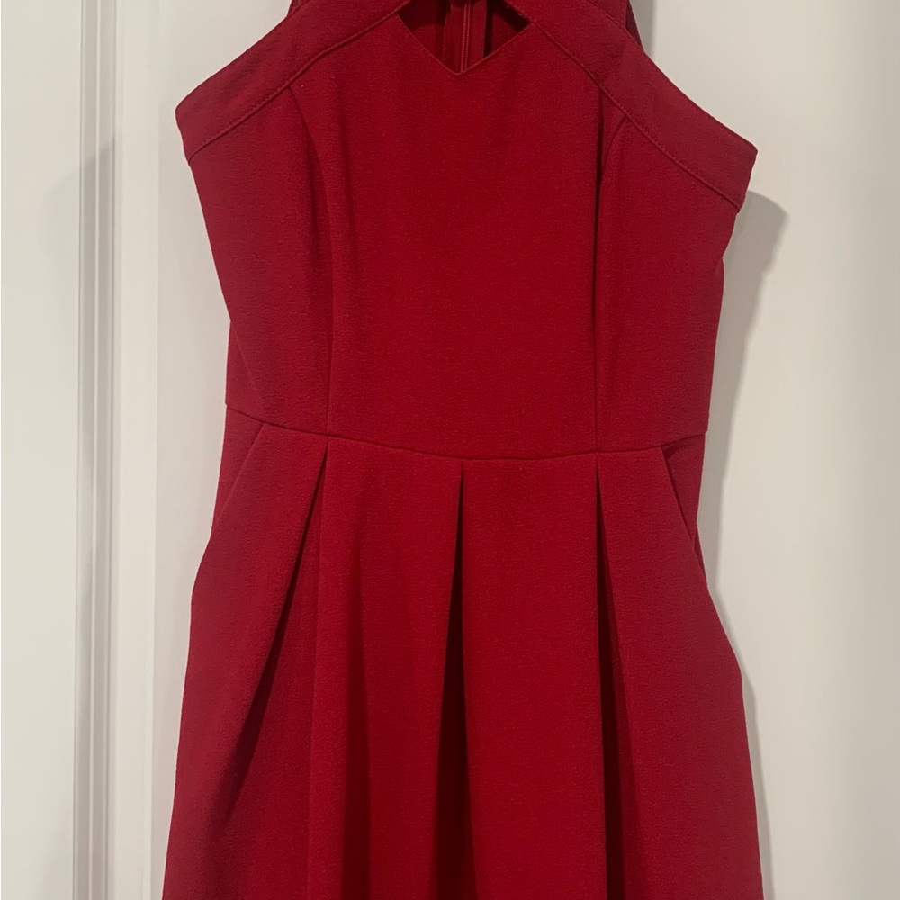 Speechless One Shoulder Red Dress